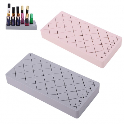 Factory wholesale silicone makeup brush holder lipstick organizer